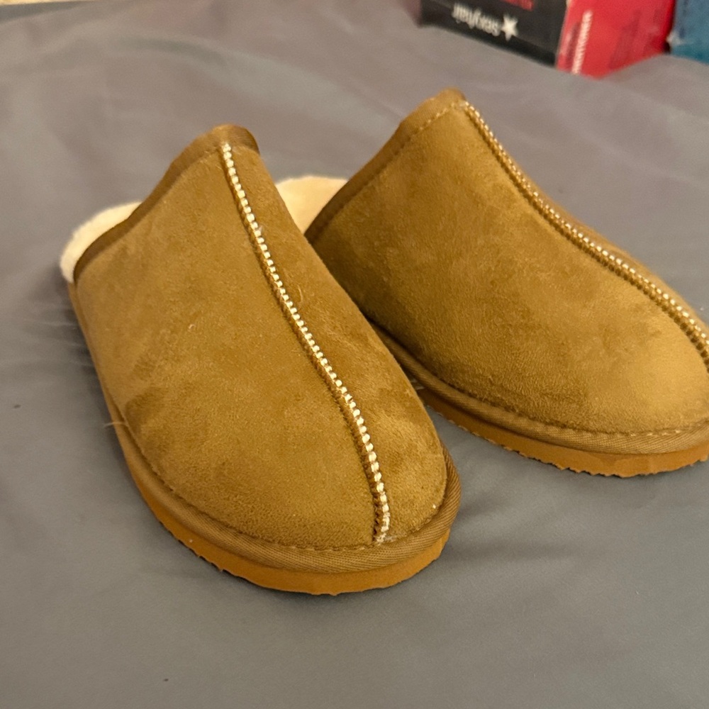 NEW Cozy Brown Suede Men's Slip-On Loafers